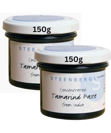 Tamarind Paste Concentrate (Makes 4 x Weight in Paste) Bundle Consisting of 2 x Steenbergs Tamarind Paste Concentrate 150g. Makes 1.2kgs of Paste - Buy Online on GoSupps.com