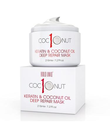 Purple Hair Mask & Coconut Mask Bundle for Blondes, Platinum, Silver, Gray Hair - BoldPlex 5 Conditioner - Paraben & Sulfate-Free - Cruelty-Free & Vegan - Buy Online on GoSupps.com