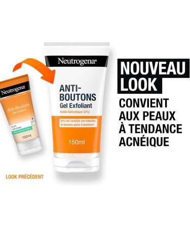 Johnson Johnson Neutrogena Antibuton peeling gel 150 ml tube salicylic acid facial peeling 2 - Buy Online on GoSupps.com