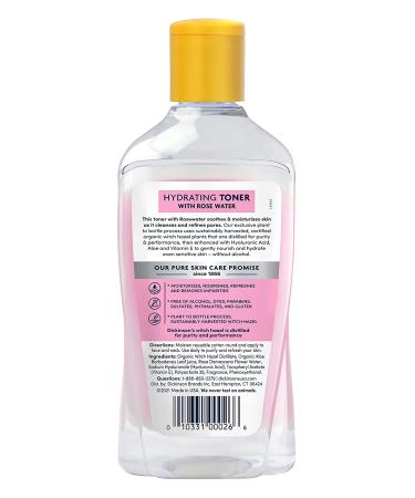 Alcohol-Free Witch Hazel Toner | Dickinson Brands 16 fl oz Hydrating Formula - Buy Online on GoSupps.com