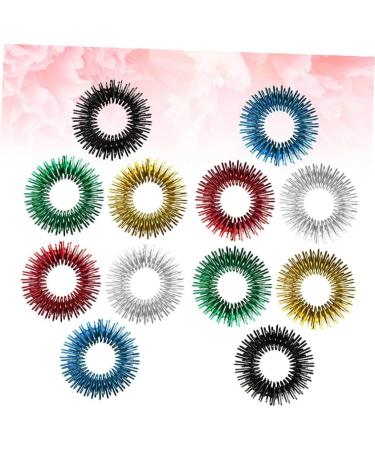 FRCOLOR 24 STK Acupressure Vibrating Ring Toys for Children | Stress Relief & Decompression Finger Massage Gadget - Buy Online on GoSupps.com