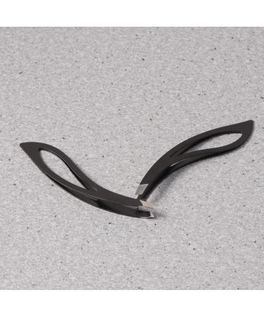 Beaupretty Stainless Steel Eyebrow Tweezers - 2 Pack Hair Removal Tool for Men & Women Perfect for Precision Plucking - Buy Online on GoSupps.com