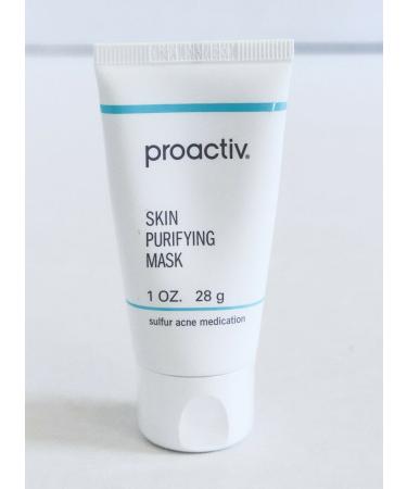 Proactive Skin Purifying Acne Face Mask and Acne Spot Treatment - Detoxifying Facial Mask 1oz Travel Size