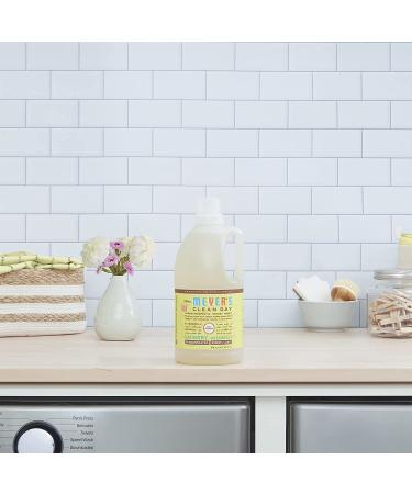 Mrs. Meyer's Baby Laundry Detergent Liquid - Baby Blossom Scent - 64oz (Pack of 2, 128 Loads) with Essential Oils - Buy Online on GoSupps.com