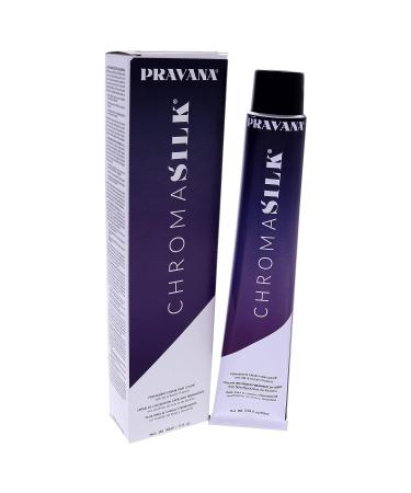 Pravana ChromaSilk Creme Hair Color - 5.11 Light Intense Ash Brown 3 oz - Unisex Hair Color - Buy Online on GoSupps.com