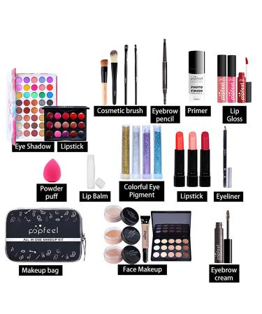 27PCS All-in-One Makeup Kit for Women - Essential Starter Set for Girls - Compact & Lightweight Gift Set #5 - Buy Online on GoSupps.com