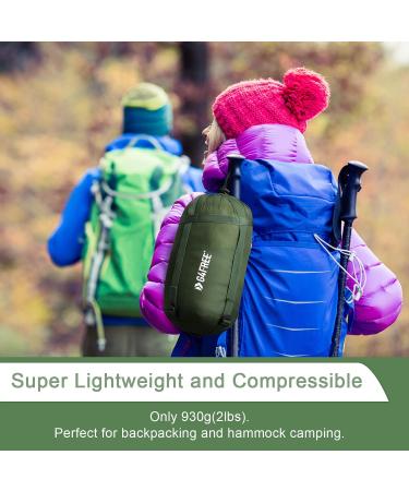G4Free Hammock Underquilt - Lightweight & Portable 4 Season Winter Under Quilt for Camping, Hiking, Backpacking - Single & Double Hammocks - Buy Online on GoSupps.com