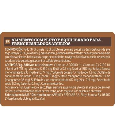 Ultima French Bulldog Dry Dog Food - 1.5 kg - Buy Online on GoSupps.com