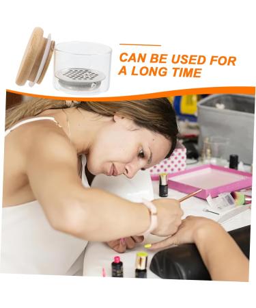 Housoutil Nail Art Brush Cup Acrylic Nail Supplies Dappen Dish for Acrylic Nails Nail Powder Holder Nail Cups Nail Dish Cup Manicure Nail Cup Manicure Nail Dish Glass Tool Liquid - Buy Online on GoSupps.com