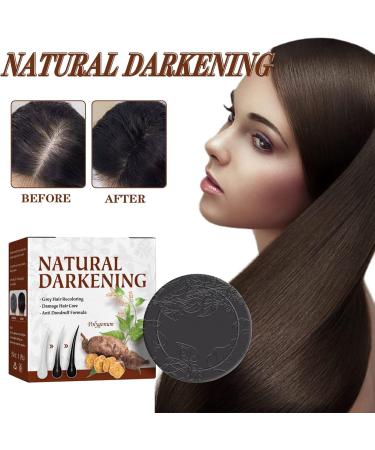 Organic Gray Reverse Shampoo Bar Solid Shampoo Bar Hair Coloring Shampoo Shampoo Bar for Hair Growth and Hair Damage Repair - Buy Online on GoSupps.com