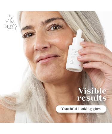 LJUS Luxury Base Oil Serum - Hyaluronic Acid & Jojoba Oil for All Skin Types | Vegan & Cruelty-Free Skin Care 1 fl. oz | International Shipping Available - Buy Online on GoSupps.com