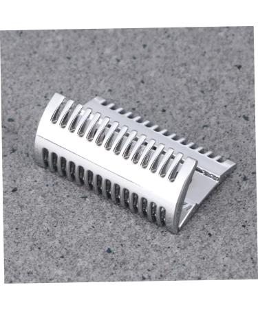 Zinc Alloy Razor Head for Men - Sturdy Wet Shaving Safety Razor Replacement | Bald Head Shaver Parts - Buy Online on GoSupps.com
