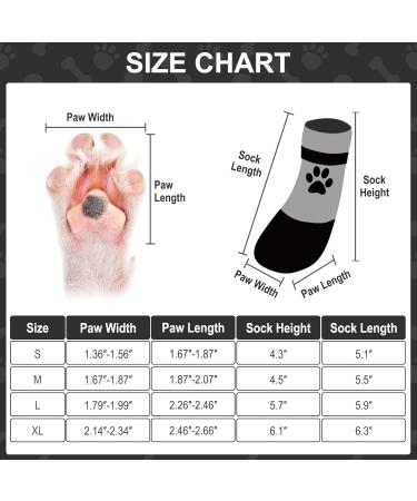 Cooltail Non-Slip Dog Socks | Waterproof Dog Shoes for Outdoor & Hardwood Floor Protection - Large Dark Gray - Buy Online on GoSupps.com