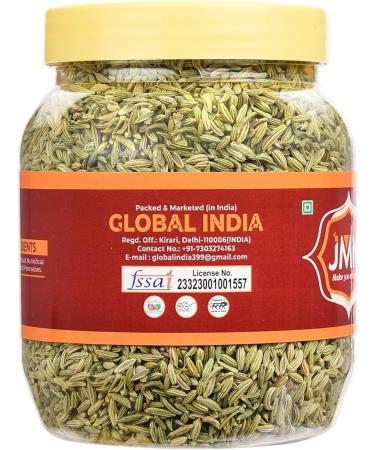 JMN Fennel Seeds (Saunf Sabut) Whole Spice 7oz (200g) All Natural | Gluten Friendly | NON-GMO | Vegan | Indian Origin - Buy Online on GoSupps.com