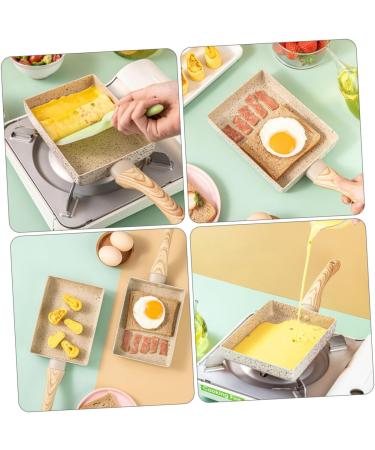 MAGICLULU 2 Pcs Breakfast Pan Nonstick Egg Pan Nonstick Fry Pan Grill Cookware Non Stick Frying Pans Iron Omelette Pan Home Cooking Pan Non Stick Skillet Household Tamagoyaki Aluminum Alloy 36x13x3cmx2pcs Assorted Colorx2pcs - Buy Online on GoSupps.com