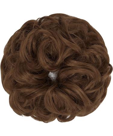 Thick Updo Messy Bun Hair Piece in Light Auburn - Ponytail Extension for Women | 1 PCS - Buy Online on GoSupps.com