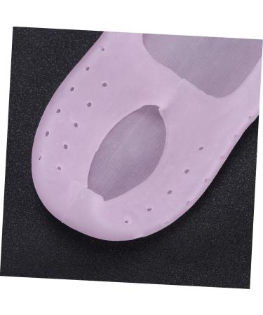 Housoutil 1 Pair Non-Slip Sock Boat Sock Womens Shoe Inserts Moisturizing Sock Ear Piercing Cleaning Solution Ladies Sock Cotton Finger Protectors Plantar Insoles Sebs Sock Miss Socks 22.90X9.50X4.00CM - Buy Online on GoSupps.com