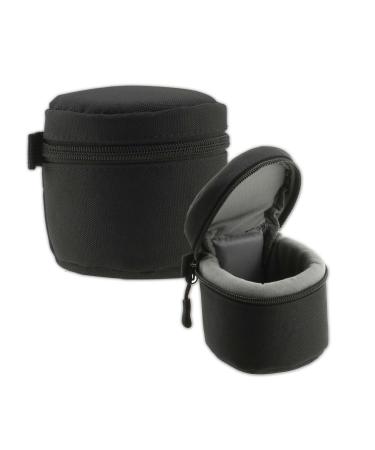 Navitech Black Waterproof Camera Lens Protective Case Bag - Compatible With The Nikon Z 26mm f/2.8 Lens