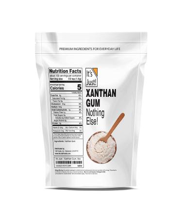 Xanthan Gum 8oz - Keto Baking Non-GMO Thickener for Sauces, Soups, Dressings | Made in USA - 8 Ounce Pack of 1 - Buy Online on GoSupps.com
