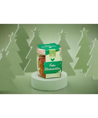  naschlabor Christmas Fruit Eraser in Gift Jar 120g Cute Rubber Bears for Christmas Season Advent Calendar Gift for the Whole Family - Buy Online on GoSupps.com