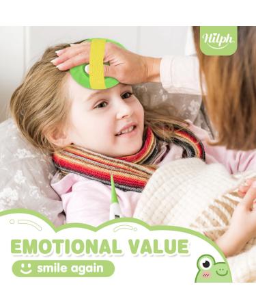 Buy Hilph Cool Pads for Kids - 3-Piece Soft Fabric Cooling Packs for Toothache Relief & Swelling | Perfect Gel Compress by Three Frogs - Buy Online on GoSupps.com