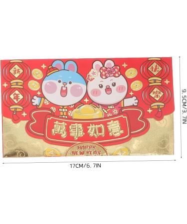 ABOOFAN 96 pcs New Year Purse Chinese Style Red Envelope New Year Items red envelopes for Kids Festive red envelopes Personality New Year red envelopes Chinese New Year red envelopes - Buy Online on GoSupps.com