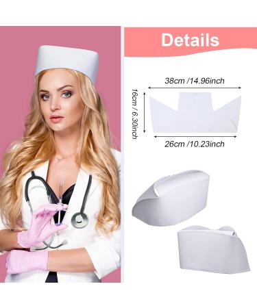 Sumind Stethoscope Nurse Hat - Halloween Costume Accessory for Paramedics Doctors & Nurses - Cosplay for Men & Women - Buy Online on GoSupps.com