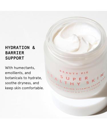 Beauty Pie Super Healthy Skin V2.0 Ultimate Anti-Aging Vitamin Cream Face Moisturizer with 3% Vitamin C Complex 2% Niacinamide & Hyaluronic Acid Firms Brightens & Hydrates 1.69fl oz - Buy Online on GoSupps.com