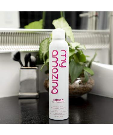 My Amazing Extend It Dry Shampoo 7 oz. for Women and Men - Natural Hair Refresh, Volume, and Shine - Black Currant and Peony Fragrance - Buy Online on GoSupps.com