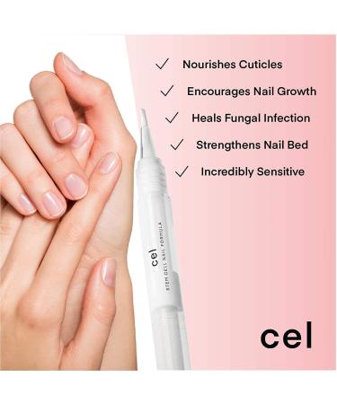 Cel MD Cuticle Oil Pen Set - Nail Repair Serum for Damaged Nails - Strengthens and Nourishes Cuticles - 2 Pack - Buy Online on GoSupps.com