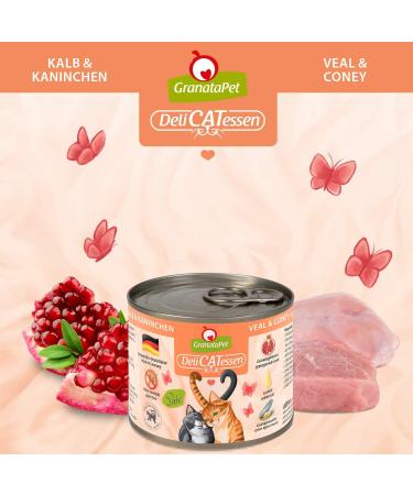 Granapet Delicatessen Multipack 1 - Grain-Free Wet Cat Food High Meat Content 6x200g Trial Pack | Premium Quality - Buy Online on GoSupps.com