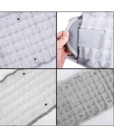 Pailon Inflatable Waist Traction Belt | Spine Lumbar Support & 360 Protection | Comfortable Unisex in Gray - International Shipping Available - Buy Online on GoSupps.com