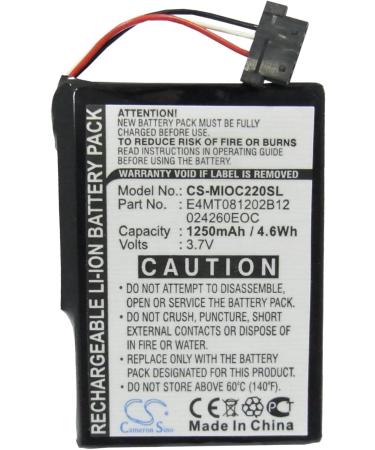 Replacement Battery for Medion MD96475 MD96492 MD96505 MD96507 MD96571 MD96597 | E3MC07135211 | 1250mAh/3.7V - International Shipping Available - Buy Online on GoSupps.com