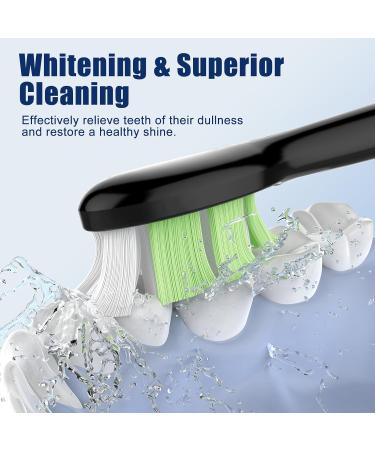 Biswitif Spare brushes compatible with Philips Sonicare electric toothbrush brush heads toothbrush attachment for Phillips Sonicare attachments suitable for daily precision - Buy Online on GoSupps.com