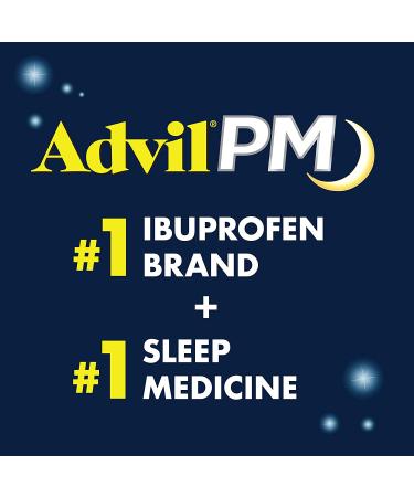 Advil PM Liqui-Gels Pain Reliever & Nighttime Sleep Aid - 160 Liquid Capsules - Buy Online on GoSupps.com
