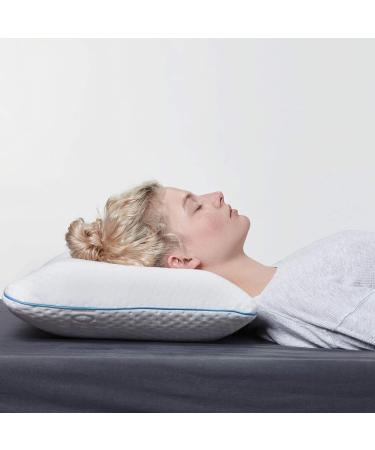 Sofi Back Sleeper Cushion | Ergonomic Cervical Spine Support Pillow | Orthopedic Memory Foam Visco Pillow with Thermoregulating Cover - Buy Online on GoSupps.com