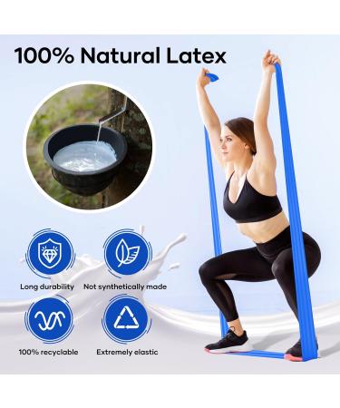 Fokky Fitness Straps 4-Set | Resistance Bands with 4 Levels & Carrying Bag | Ideal for CrossFit Yoga Pilates | Muscle Building for Men & Women - Buy Online on GoSupps.com