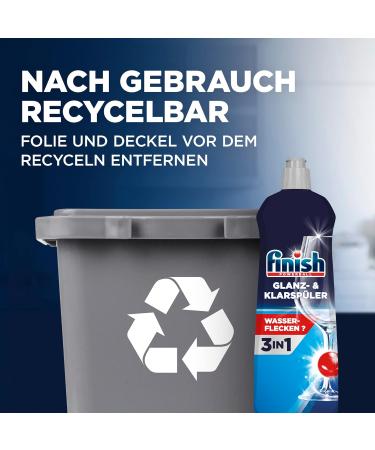 Finish Shine & Rinse Aid 800ml - Sparkling Dry Dishes Without Water Stains | International Shipping - Buy Online on GoSupps.com