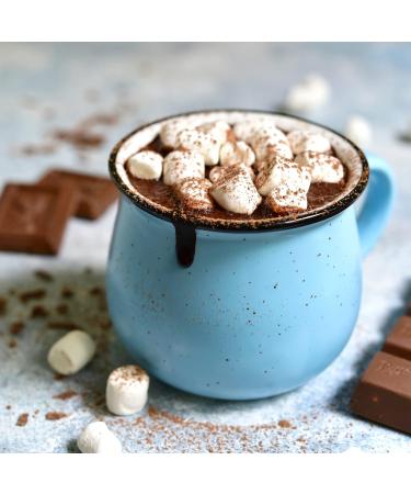 Hot Chocolate Gift Set with x8 Hot Chocolate Sachets Mini Marshmallows for Hot Chocolate Hot Chocolate Stirrer Boarder Biscuits and more | A Hot Chocolate Gift Bundle Hamper - Buy Online on GoSupps.com
