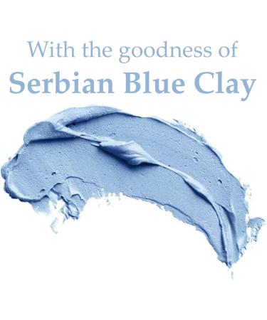 Serbian/ Cambrian Blue Clay Powder by mi nature | 227g( 8 oz) | Blue Clay |Facial masks Face and body exfoliantHair treatment to soften and restore hair follicles - Buy Online on GoSupps.com