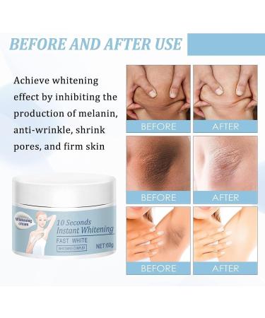 EXQST 10 Seconds Instant Whitening Cream Brightening and Moisturizing Body Care Underarm Whitening Cream Underarm Whitening Cream for Body - Buy Online on GoSupps.com