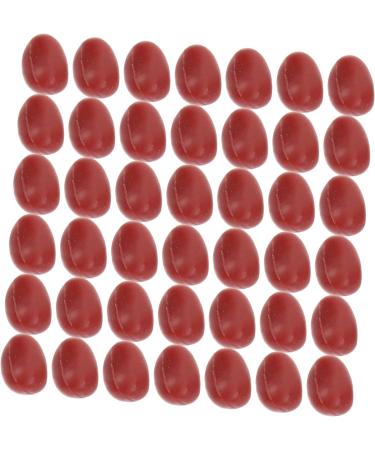 OUNONA 4pcs Artificial Red Beans Faux Red Beans Photography Props Fake Soy Beans Prop Fake Acorns Fake Cherries Fake Cookies Fake Food Simulation Food Whole Grains Popcorn Pvc Redx4pcs 1x0.6cmx4pcs - Buy Online on GoSupps.com