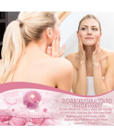 Henjunu 100 ml rose water for the face natural plant extracts rose toner for the face moisturizing and nourishing rose water for the face gift for birthdays and Valentines Day - Buy Online on GoSupps.com