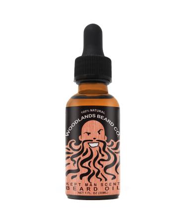 Kept Man Beard Oil - Special Beard Bountiful Oil Blend Scented With Cedarwood Bergamot & Rose