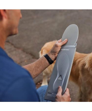Naboso Neuro Sensory Insole for Enhanced Balance and Stability | Medical Grade Shoe Inserts for Neuropathy and Plantar Fasciitis - Large - Buy Online on GoSupps.com