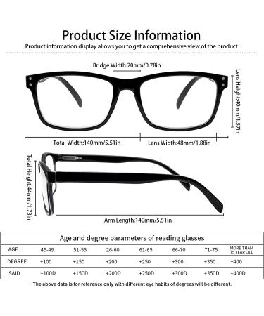 SIGVAN 5 Pack Blue Light Blocking Reading Glasses | Anti Eyestrain Computer Readers for Men Women | Lightweight & Fashionable | 1.75x Magnification - Buy Online on GoSupps.com