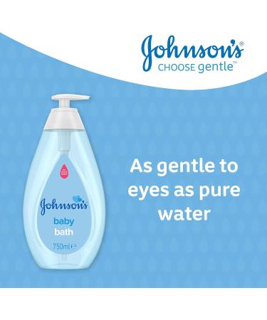 Johnson's Baby Bath 750 ml - Gentle Formula for Nourishing Baby's Skin - Buy Online on GoSupps.com