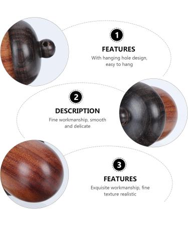 Operitacx 2pcs Simulation Acorn Pine Cone Christmas Pine Cones Pendant Creative Pine Cone Pendant Charm Crafts - Buy Online on GoSupps.com