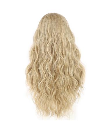 Sapphire Wigs Headband Wig - Highlight Blonde Corrugated Synthetic Wig for Women | 150% Density | 26-Inch Daily Wear & Cosplay - Buy Online on GoSupps.com