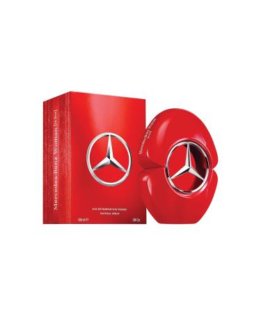 Mercedes-Benz Woman in Red - Eau de Parfum - Long Lasting Perfume for Women - Jasmine Perfume with Fruity Patchouli Fragrances - Travel Size - 3 oz - Buy Online on GoSupps.com